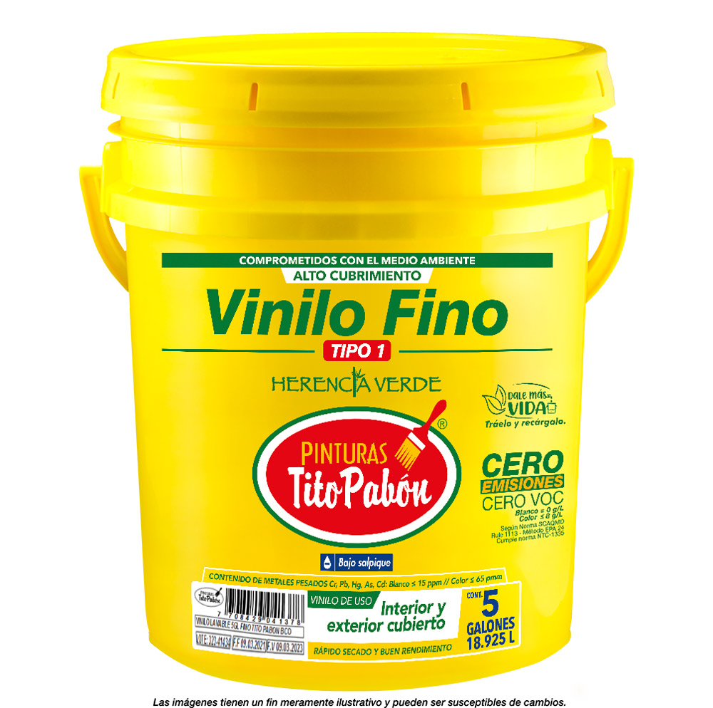 [1010] VINILO TITO PABON TIPO 1 CUÑETE