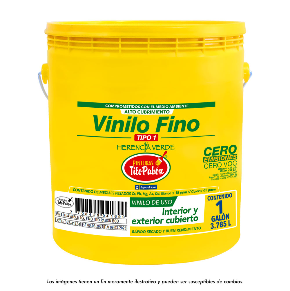 VINILO TITO PABON TIPO 1 GALON