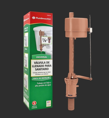 VÁLVULA ENTRADA SANITARIO FLUIDMASTER