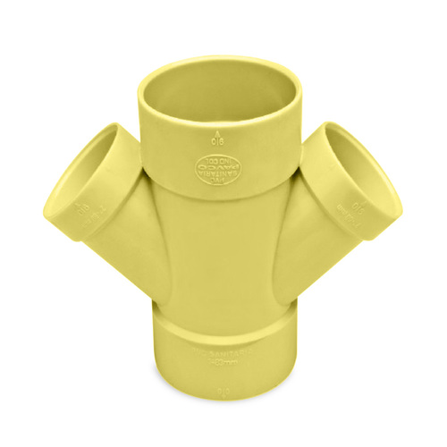 YEE SANITARIO DOBLE REDUCIDA DOBLE 3X2 GERFOR