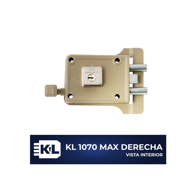 KL CERRADURA DOBLE PASADOR DERECHA