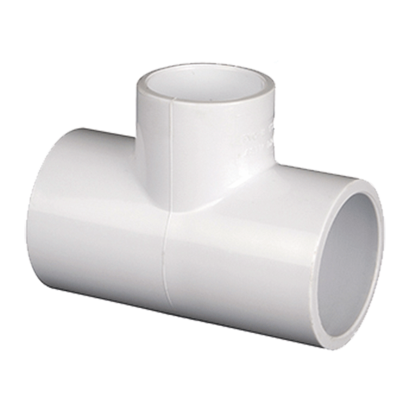 TEE PVC REDUCIDA 3/4 X 1/2