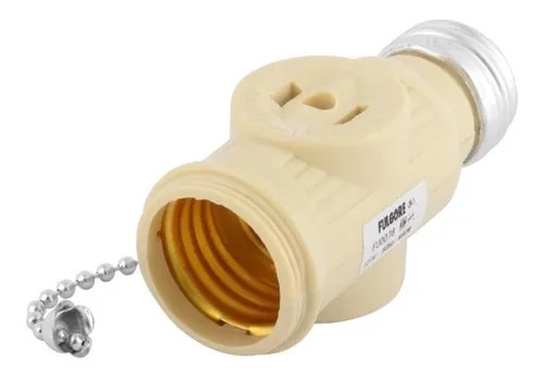 PORTALAMPARA CON CADENA ECO
