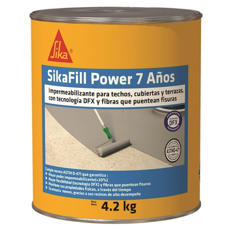 SIKAFILL POWER 7 AÑOS ROJO 1/4