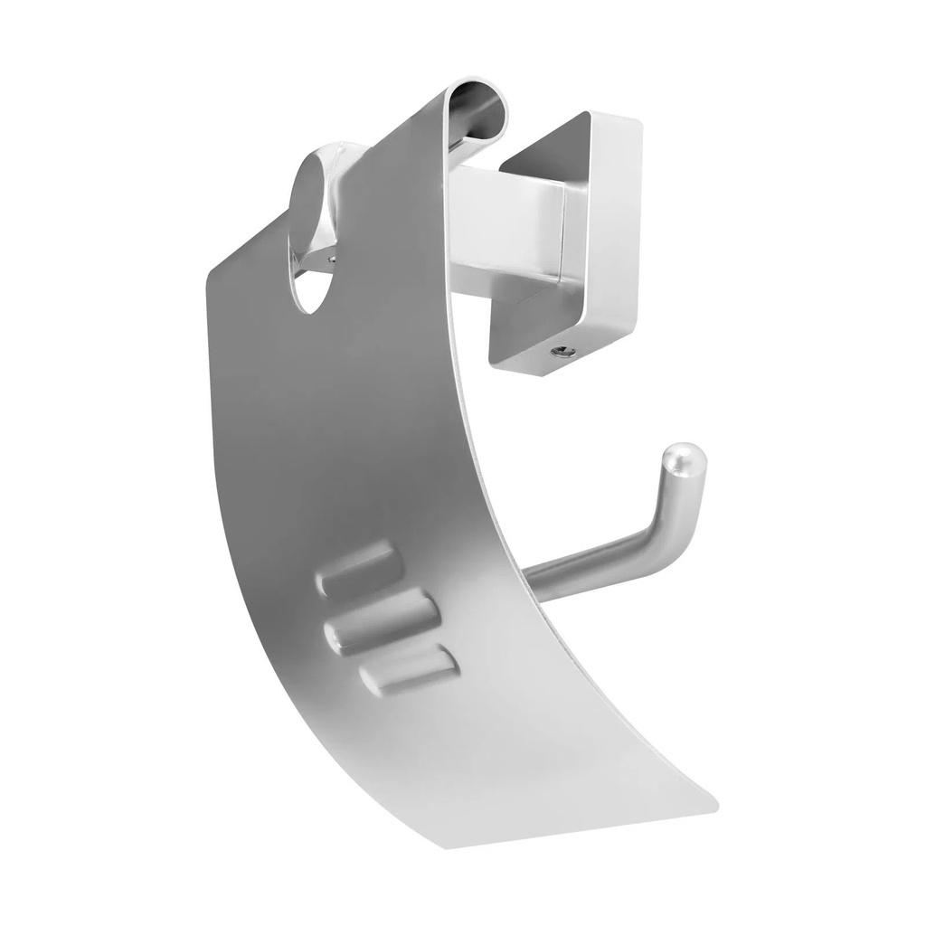 YW134 PAPELERA PORTA ROLLO LUJO ALUMINIO