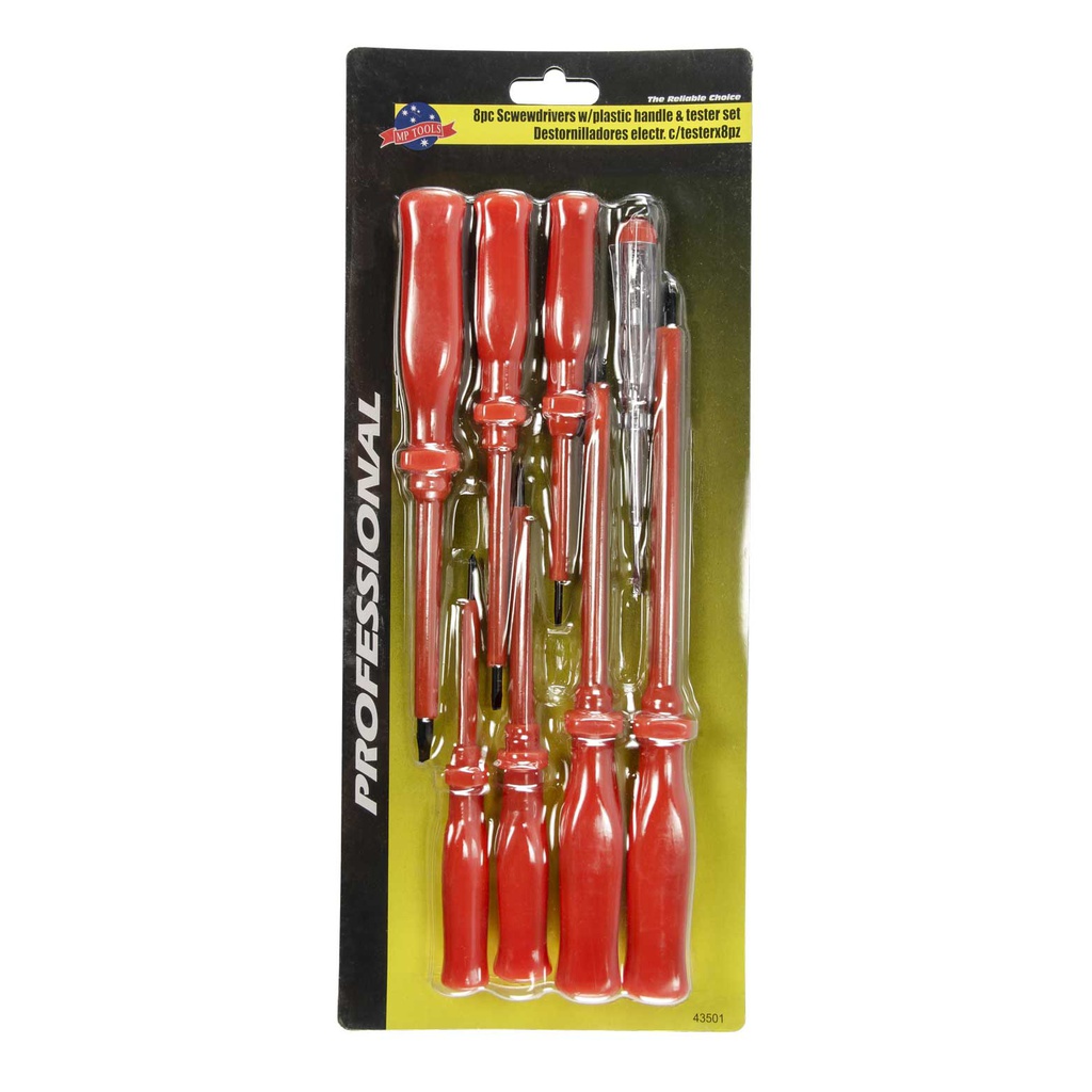 JUEGO DE DESTORNILLADORES DIELECTRICOS MP TOOL
