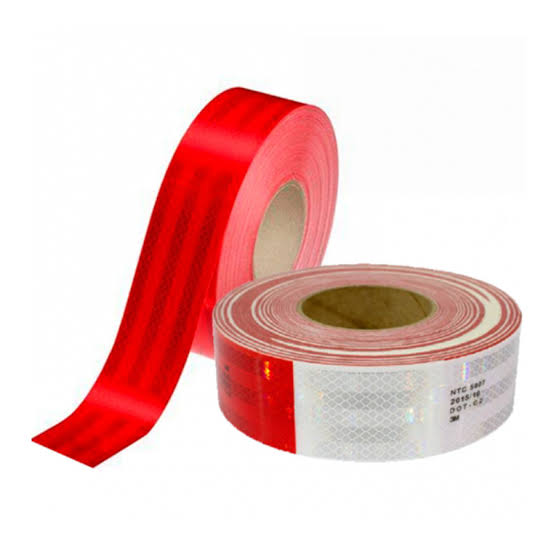 CINTA REFLECTIVA ROLLO X 10 MT