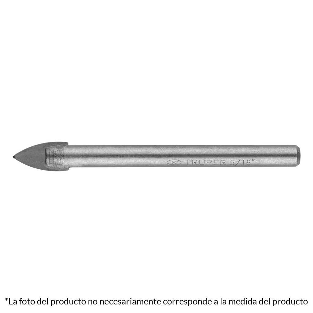 (E4) BROCA PARA VIDRIO 3/16 o 1/4