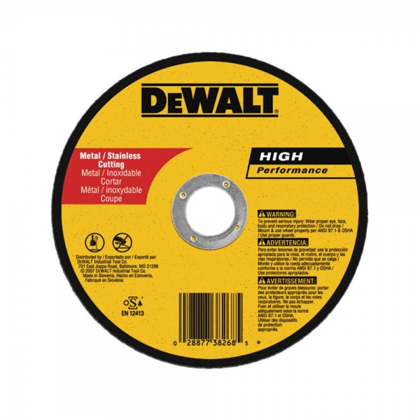 DISCO CORTE METAL 7'' DEWALT