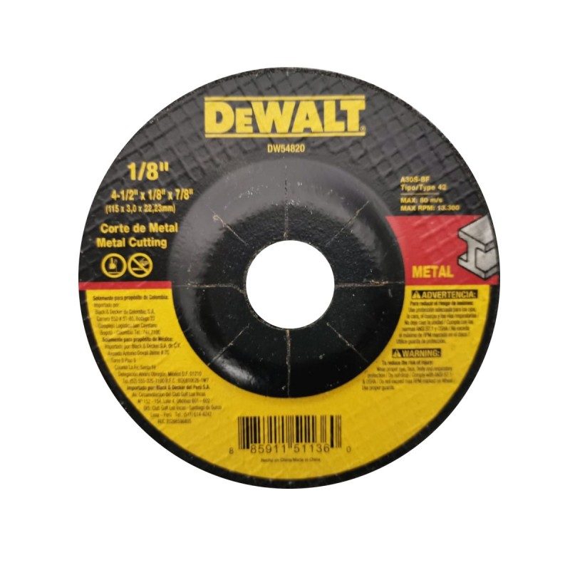 (M5)DISCO PARA PULIR 4'' DEWALT