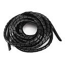 ESPIRAL ORGANIZADOR CABLE 1/2 NEGRO X 10 MTS