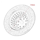 FILTRO LAVAPLATOS PLASTICO BLANCO