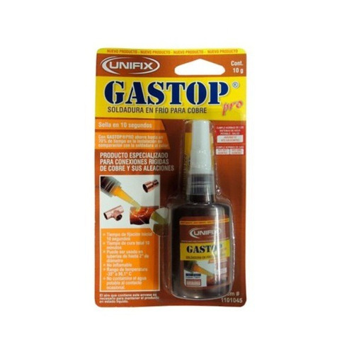 (M2)GASTOP SOLDADURA EN FRIO COBRE 10G