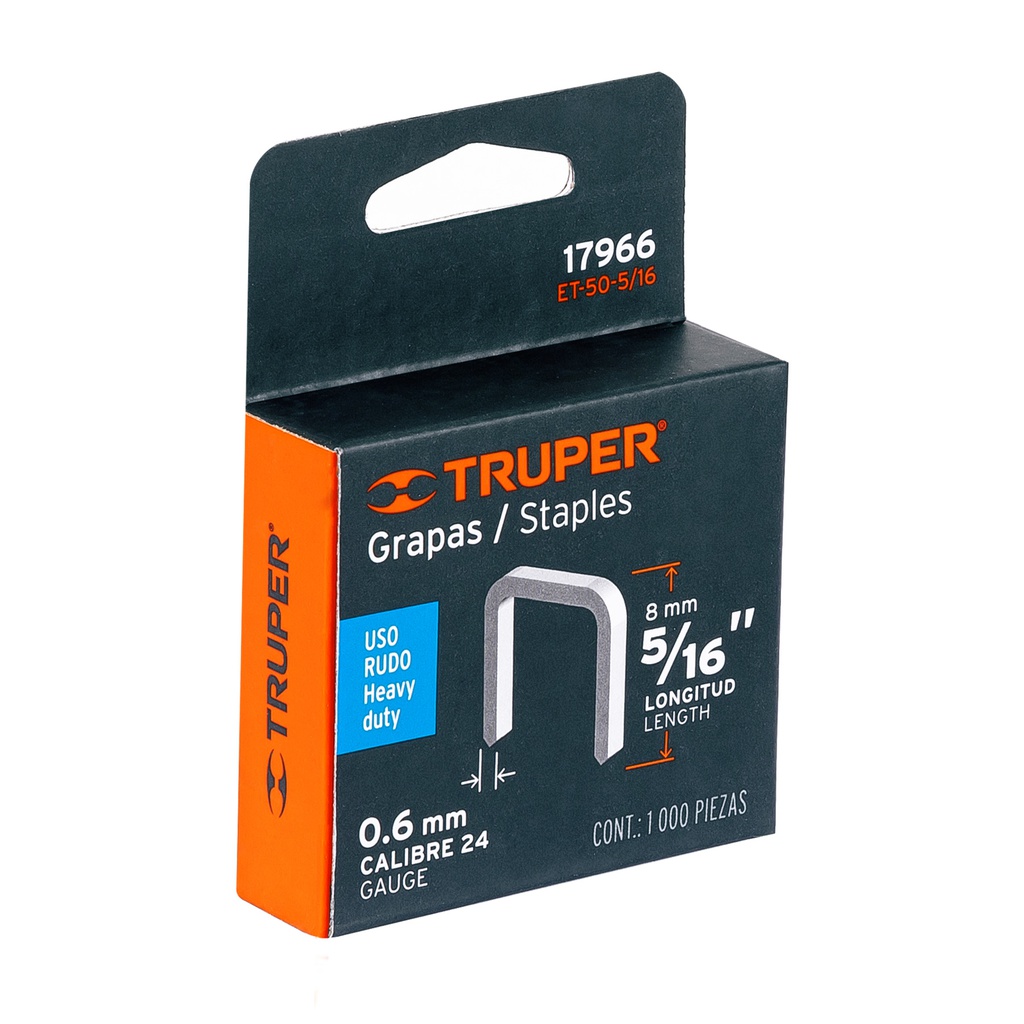 GRAPA ET 50 5/16 1000PZ TRUPER