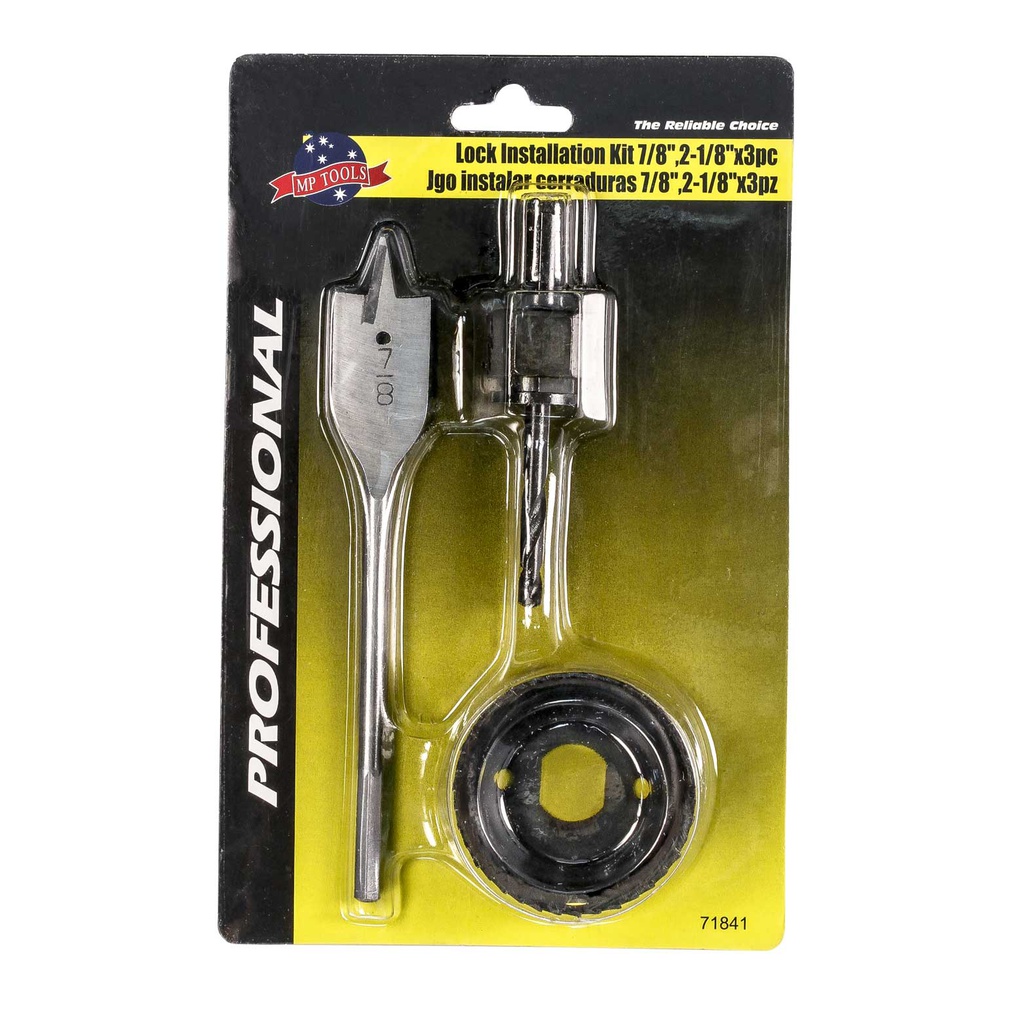 (M6) JUEGO INSTALAR CERRADURAS MP TOOLS O PRETUL