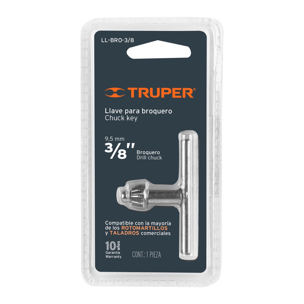 LLAVE PARA TALADRO 3/8" PRETUL