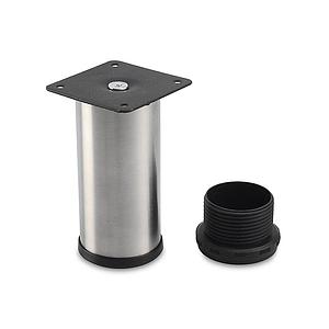 PATA ACERO 8CM CON NIVELADOR  