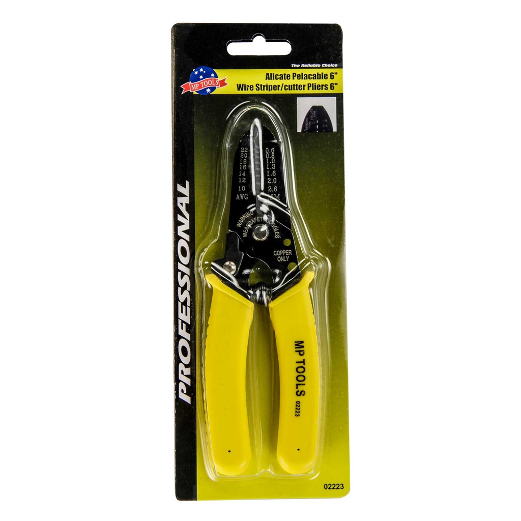 (M4) PELACABLE MP TOOLS 6" AMARILLO