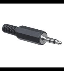 PLUG ESTEREO 3.5 MACHO PLASTICO