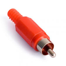 PLUG RCA MACHO PLASTICO