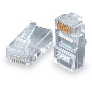 (E2)PLUG RJ45 UTP INTERNET