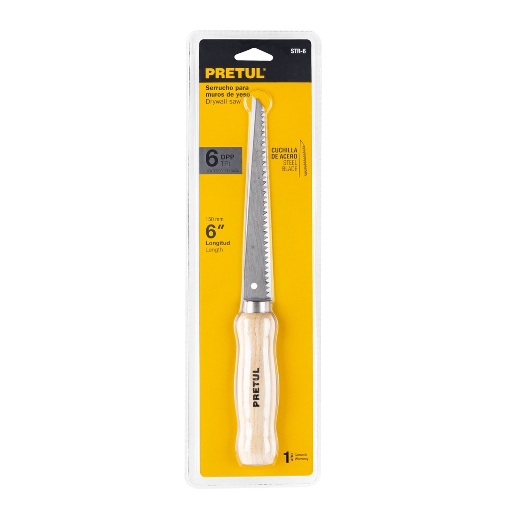 SERRUCHO PARA DRYWALL PRETUL