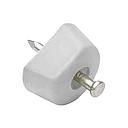 SOPORTE ENTREPAÑO PLASTICO BLANCO DE PUNTILLA  REF SPT5