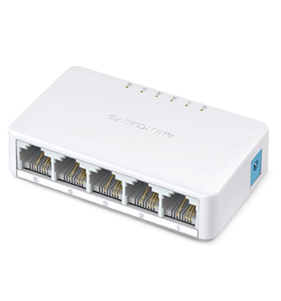 (E2)SWITCH RJ 45 DE 5 PUERTOS