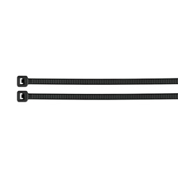 [44325] (E2)AMARRE PLASTICO 25 CM NEGRO PQT