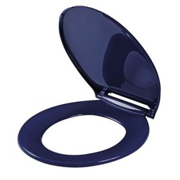 [1010] ASIENTO SANITARIO REDONDO AZUL OSCURO RIOPLAST 