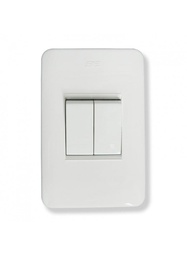 [1010] INTERRUPTOR DOBLE FINO BRICKELL