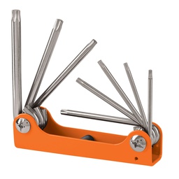 [15569 TR] (M3) JUEGO DE LLAVES TORX TRUPER TIPO NAVAJA
