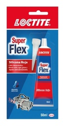 [1010] (M2)SILICONA LOCTITE SUPER FLEX 50 ML ROJA